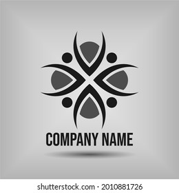Vector logo Illustration, Abstract emblem, design concept, logo, logotype element for template.
File EPS.