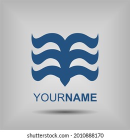 Vector logo Illustration, Abstract emblem, design concept, logo, logotype element for template.
File EPS.