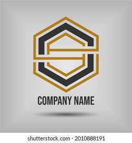 Vector logo Illustration, Abstract emblem, design concept, logo, logotype element for template.
File EPS.