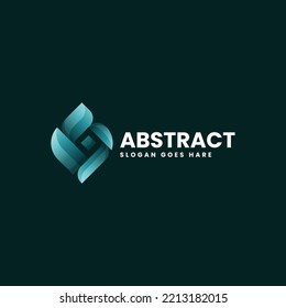 Vector Logo Illustration Abstract Gradient Colorful Style