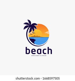 38,357 Beach Logo Circle Images, Stock Photos & Vectors | Shutterstock