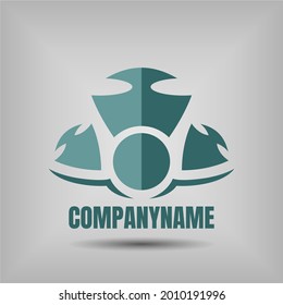 Logo vector Ilustración, Forma de mar azul. Emblema abstracto, concepto de diseño, logotipo, elemento de logotipo para plantilla.
Archivo EPS.