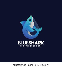 Blue Shark Mascot Illustration For Tshirt Design Royalty Free SVG,  Cliparts, Vectors, and Stock Illustration. Image 136596915.