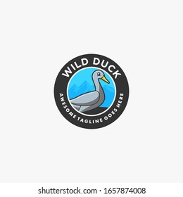 Ilustración con logotipo vectorial Estilo de placa de gancho