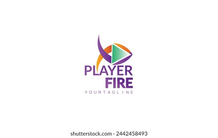 Vector Logo Illustration entertainment logo design.