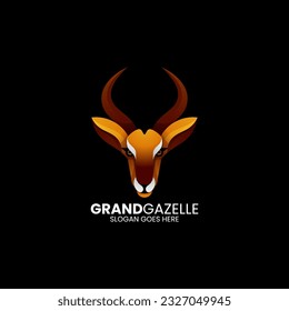 Logo Vector Ilustración Gálibo Estilo Colorido Gradiente.