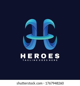 Vektorlogo-Illustration Helden Farbenfrost.