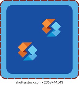 Ilustración del logotipo del vector. Elemento de logotipo de diseño de iconos moderno con plantilla de tarjeta de visita. Elemento de diseño. Diseño del logotipo creativo. Resumen Símbolo de la gente, unión y diseño de concepto comunitario.