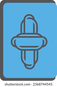 Vector Logo Illustration. Modern icon design logo element with business card template. Design element. Creative Mind Logo Design. Abstract People symbol, togetherness and community concept design.