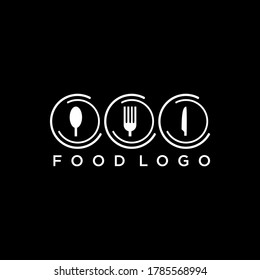 Vector logo illustration for restaurants, shops, cafes and more