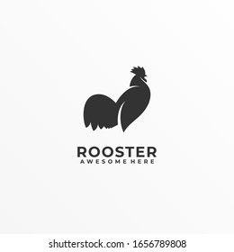 Ilustración de logotipo vectorial Estilo de silueta
