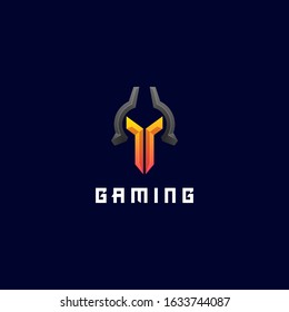 Vector Logo Illustration Spartan Export Style