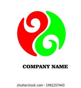 vector logo illustration, suitable for company logos and websites