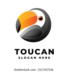 Logo Vector Ilustración Estilo de color gradiente táctil.