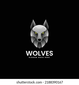 Wolf Vector Style Gradient