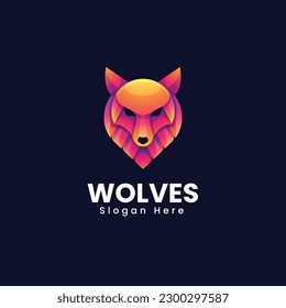 Illustration Wolves  Vector