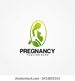 The vector logo illustration of a woman contains organic nuances. feminine, beautiful, minimalist and modern
