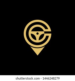vector logo image letter C