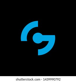 vector logo image letter gc