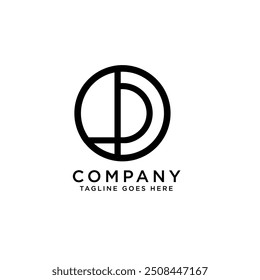 INICIAIS DO LOGOTIPO VETORIAL O E P MONOGRAMAS
