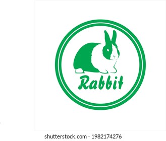 vector logo inspiration, RABBIT BUNNY LOGO ICON SYMBOL EMBLEM TEMPLATE