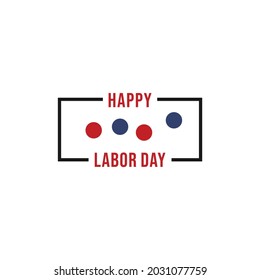 Vector logo. International Labor Day