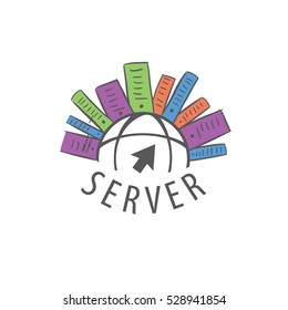 vector logo internet