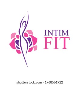 Vector Logo For Intimate Fitness And Sports