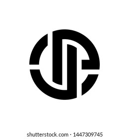 Vector logo of JP real estate letters