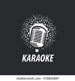 vector logo karaoke