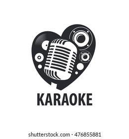 vector logo karaoke