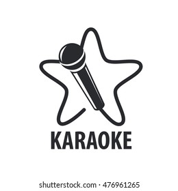 vector logo karaoke