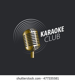 vector logo karaoke