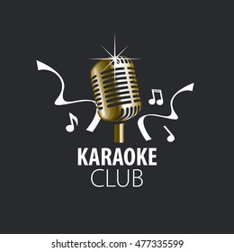 vector logo karaoke
