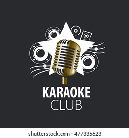 vector logo karaoke
