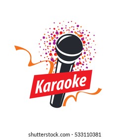 vector logo karaoke