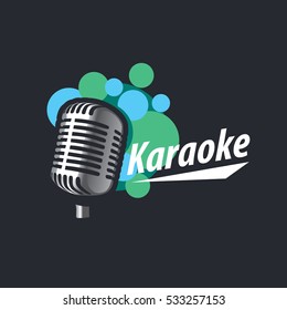 vector logo karaoke
