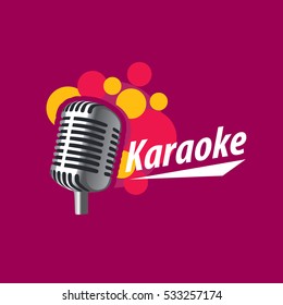 vector logo karaoke