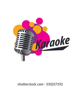 vector logo karaoke