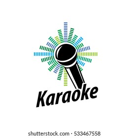 vector logo karaoke