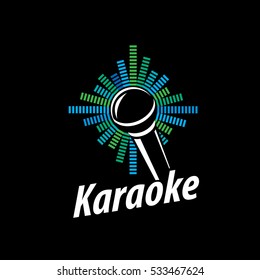 vector logo karaoke