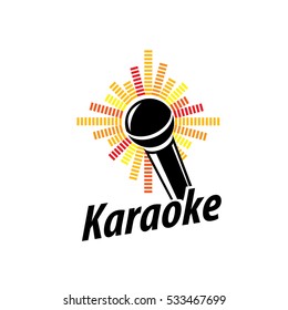 vector logo karaoke