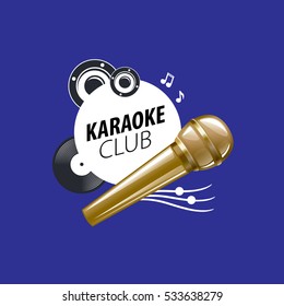 vector logo karaoke