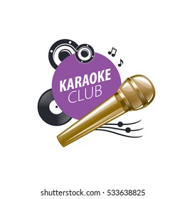 vector logo karaoke