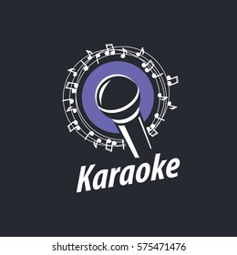 vector logo karaoke