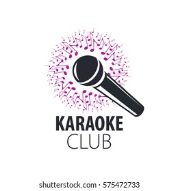 vector logo karaoke