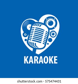 vector logo karaoke