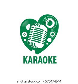 vector logo karaoke