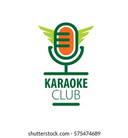 vector logo karaoke
