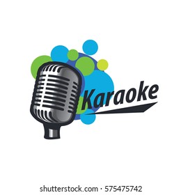 vector logo karaoke